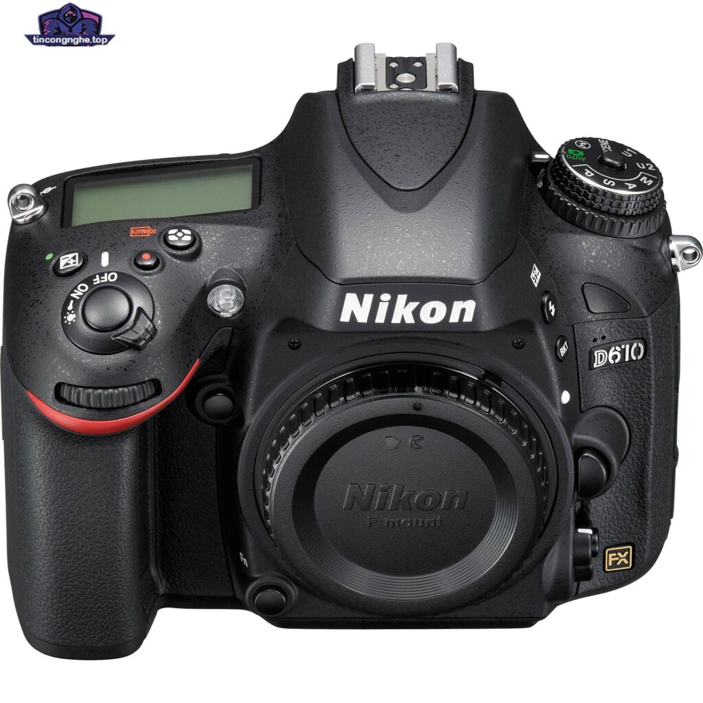 Nikon D610 với thiết kế nhỏ gọn