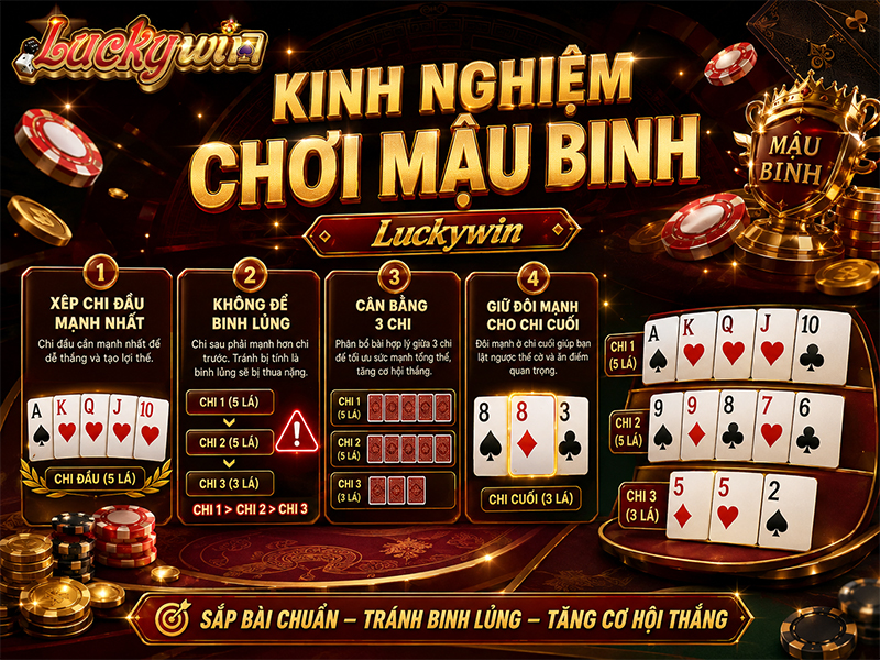 Kinh nghiệm chơi mậu binh từ cao thủ